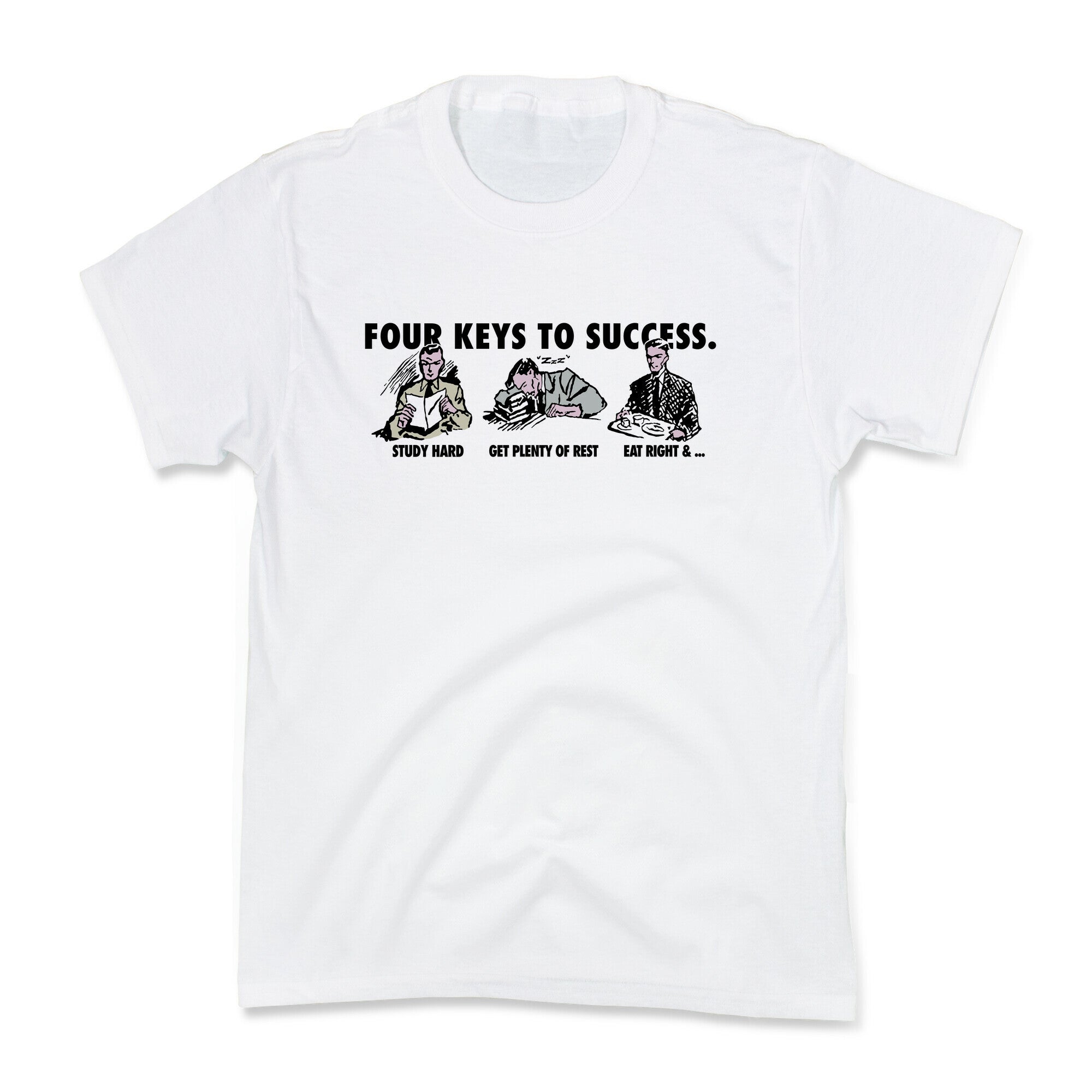 Four Keys to Success Kids Tee